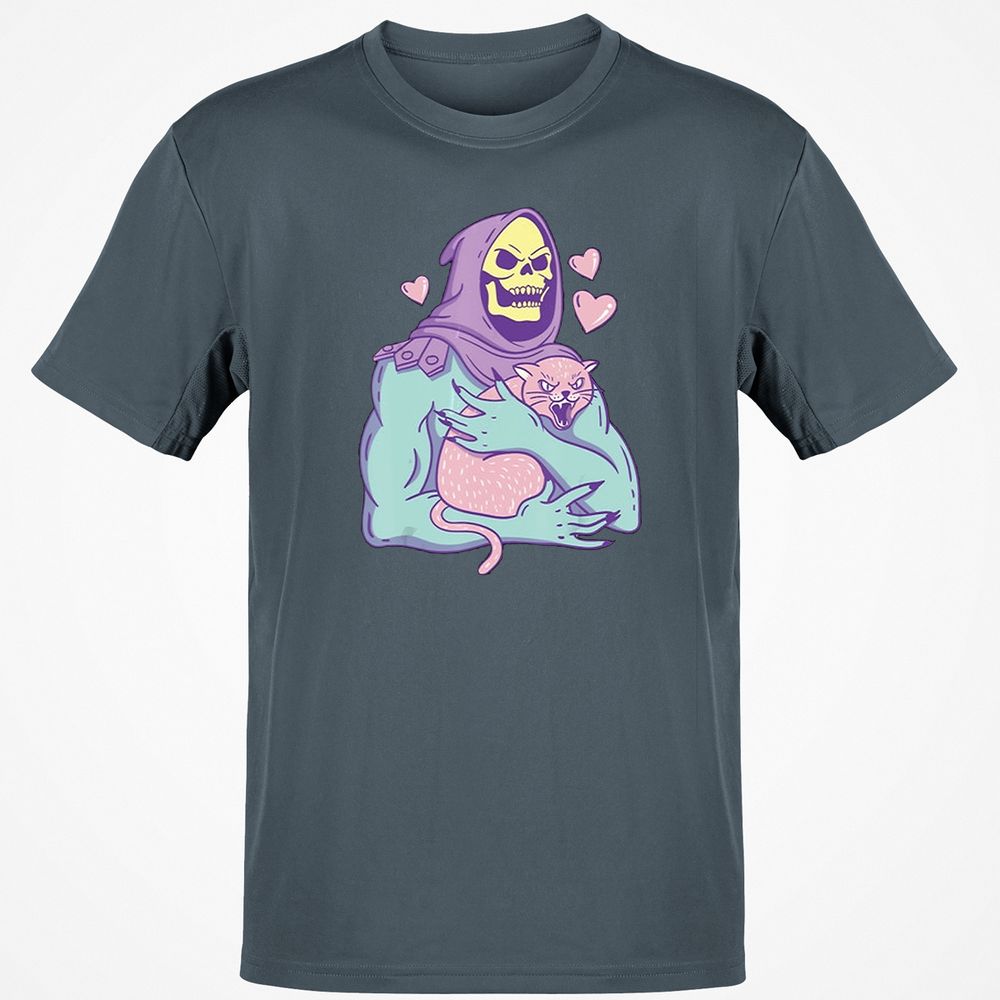 Classic Unisex T-Shirt - ZBTJ9LNX - Charcoal - 3