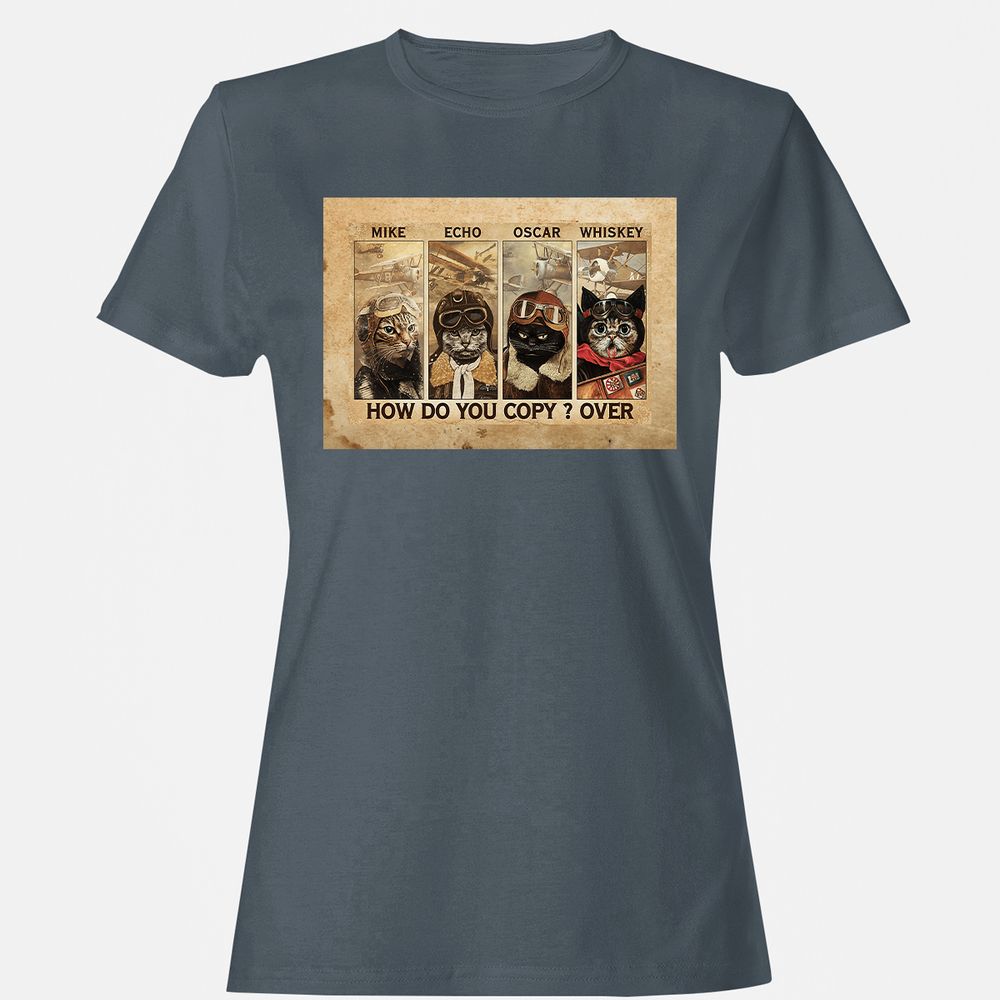 Women's T-Shirt - X96F68F6 - Charcoal - 3