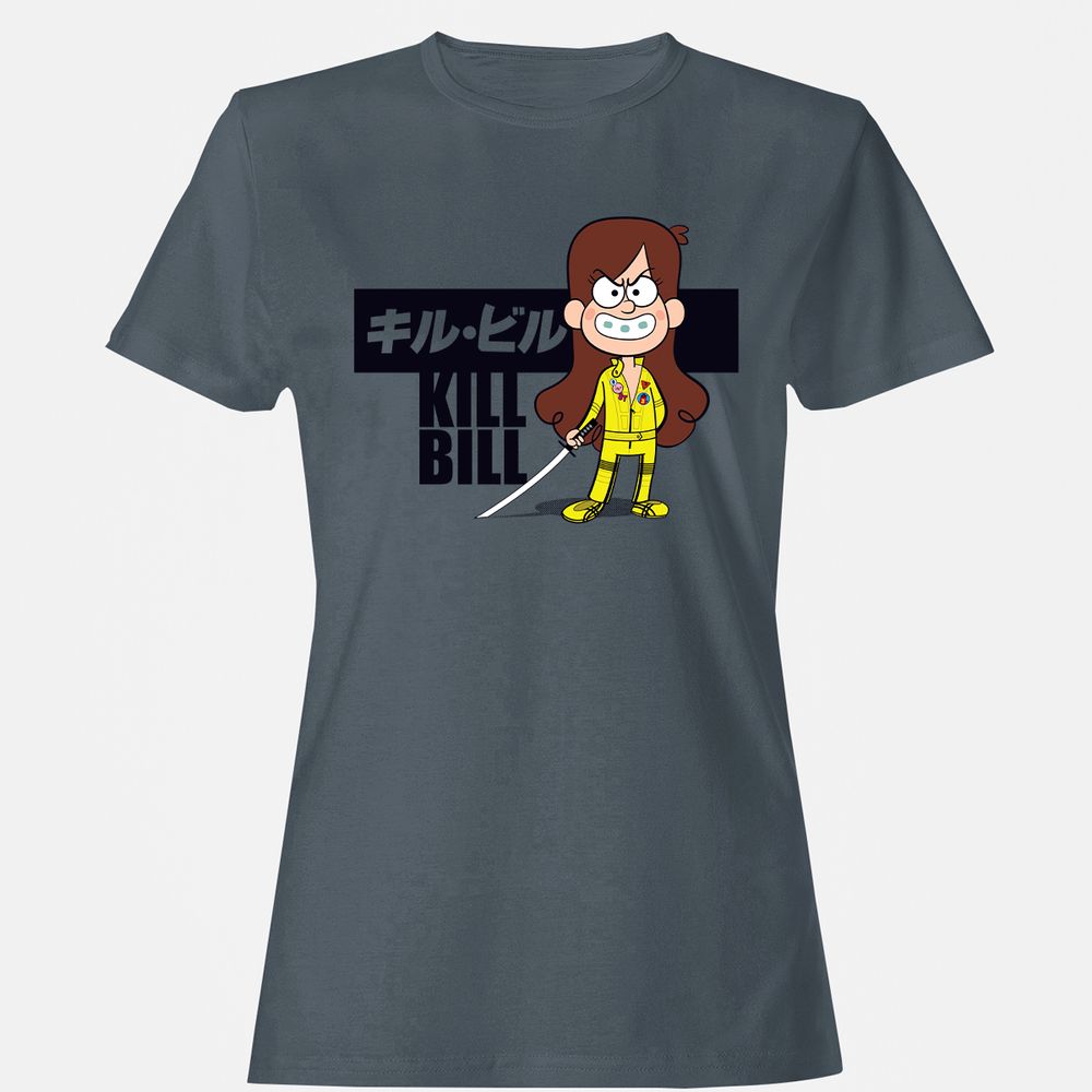Women's T-Shirt - 1KPTLW6N - Charcoal - 3