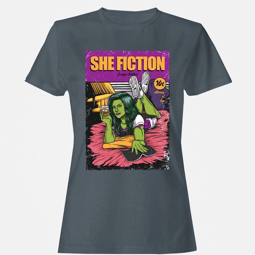 Women's T-Shirt - 2GL2UZAN - Charcoal - 3