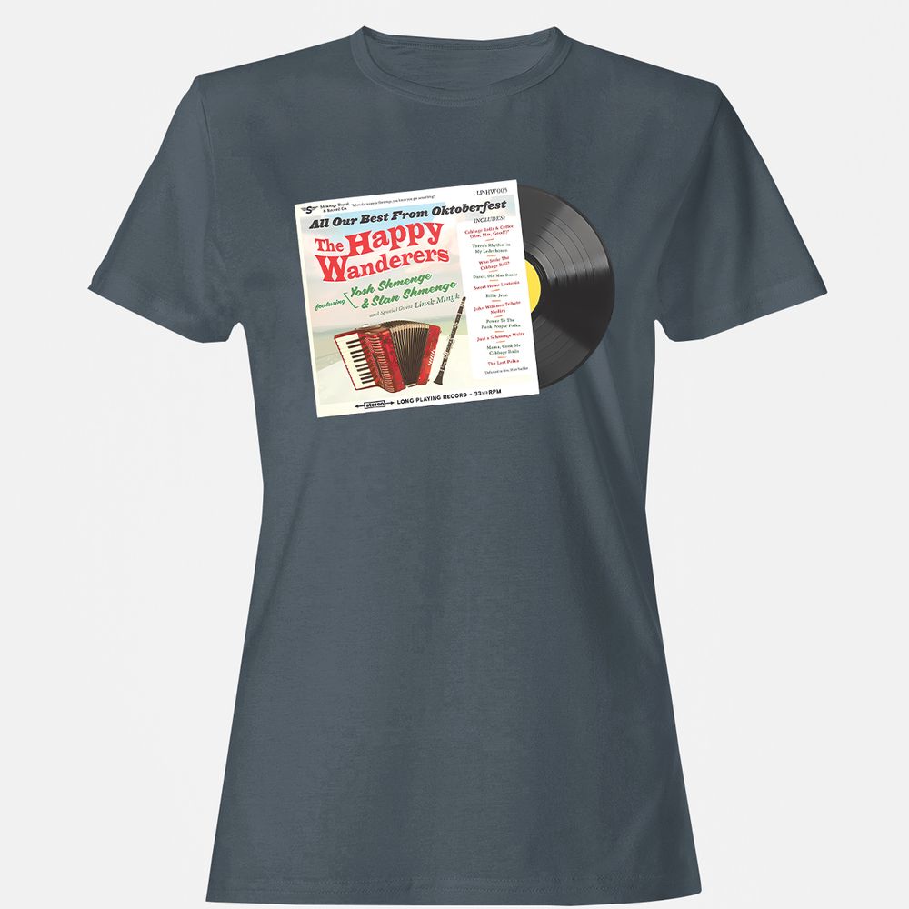 Women's T-Shirt - V95MRJMW - Charcoal - 3