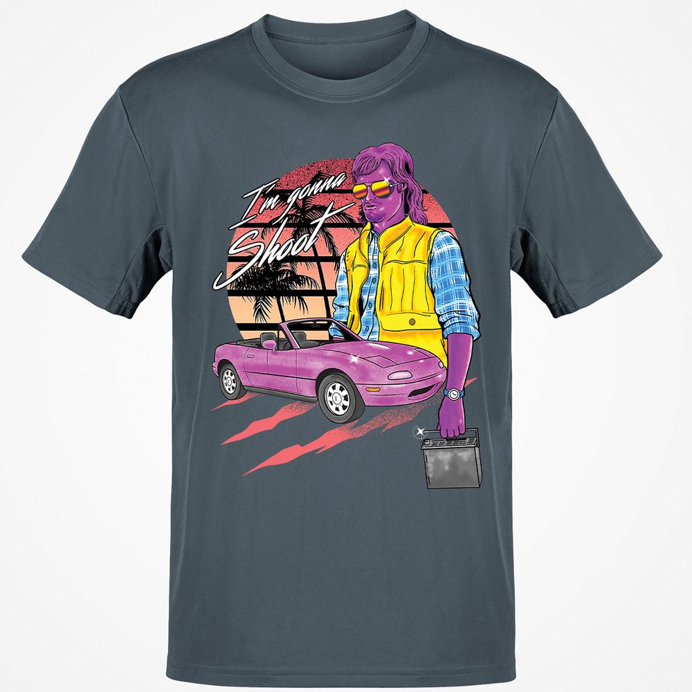 Classic Unisex T-Shirt - YVQ4SE29 - Charcoal - 3