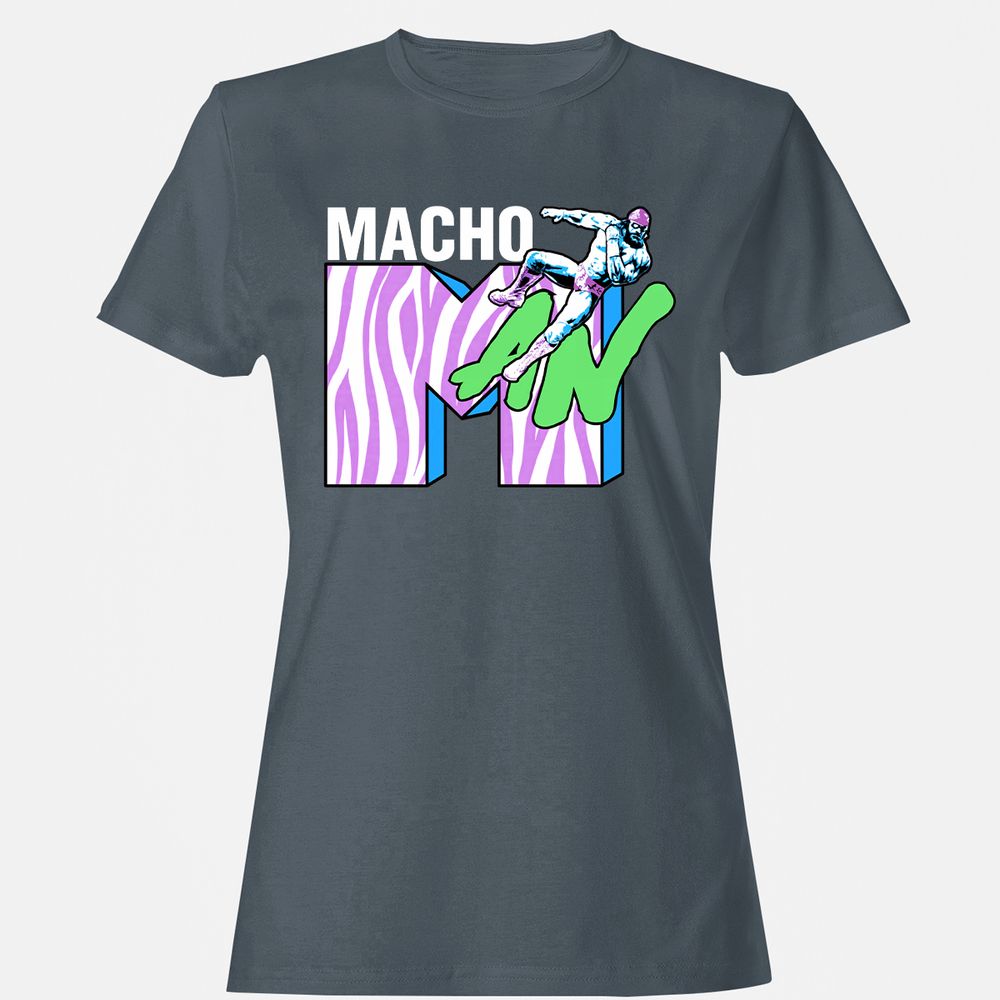 Women's T-Shirt - UL71ZQW8 - Charcoal - 3