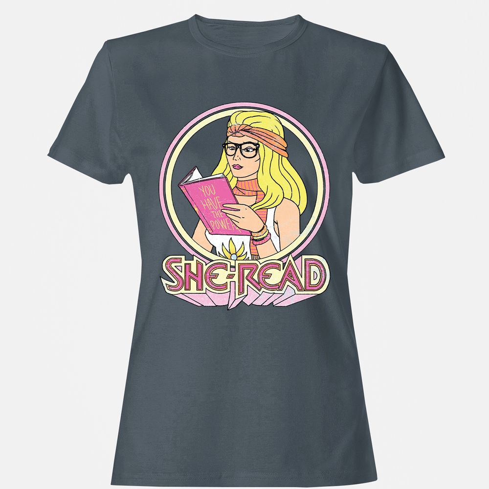 Women's T-Shirt - P8SAKUVQ - Charcoal - 3