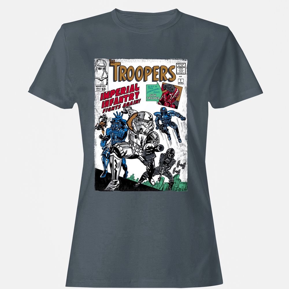 Women's T-Shirt - 2X82ASSM - Charcoal - 3