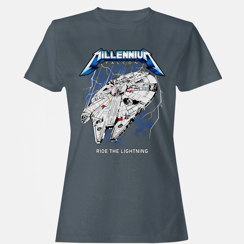 Women's T-Shirt - ANS1A8CS - Charcoal - 3