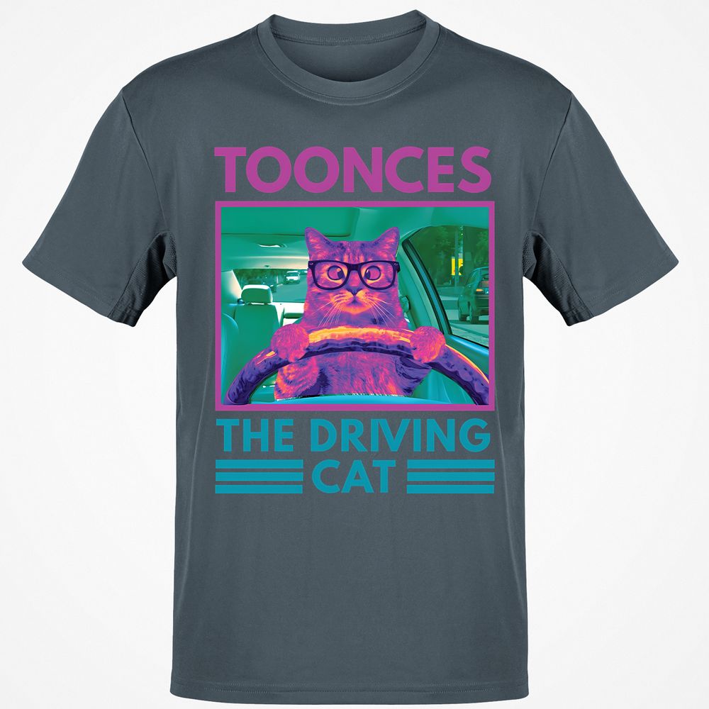 The Driving Cat - Charcoal - 3