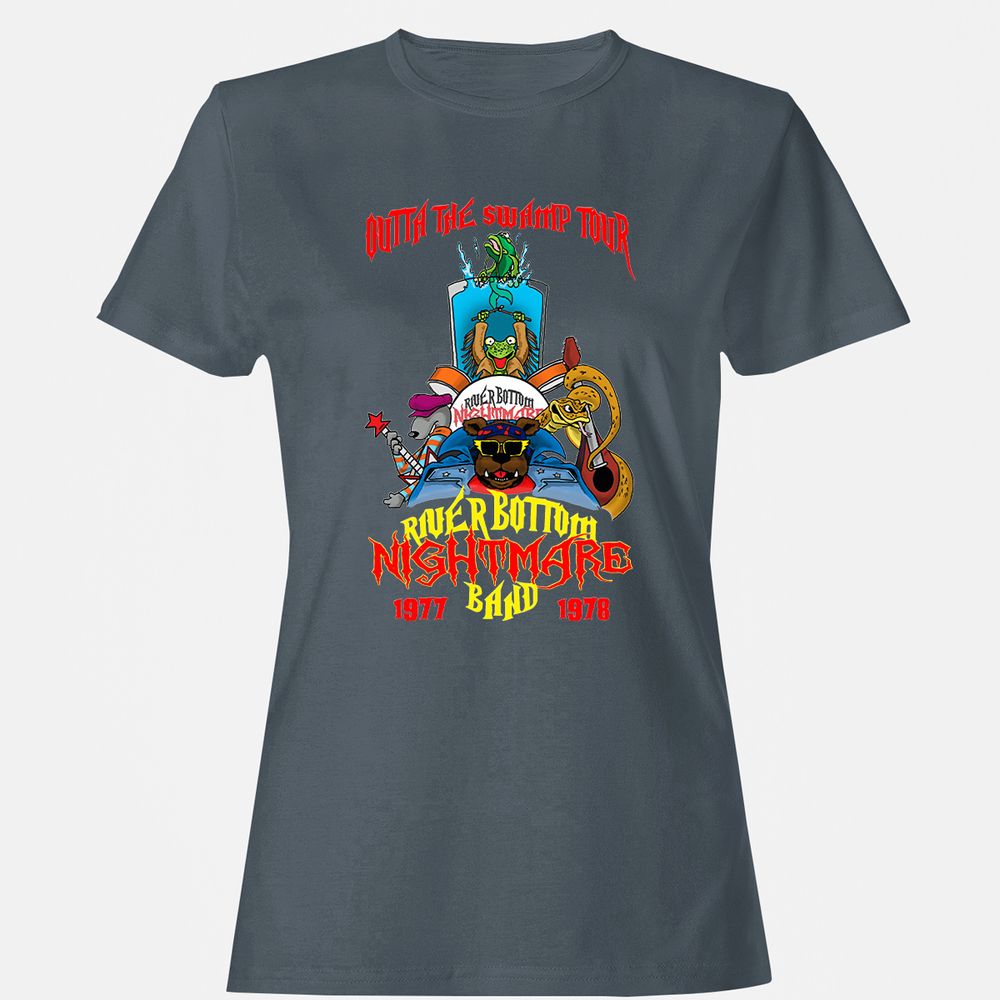 Women's T-Shirt - 2CZRFGZU - Charcoal - 3