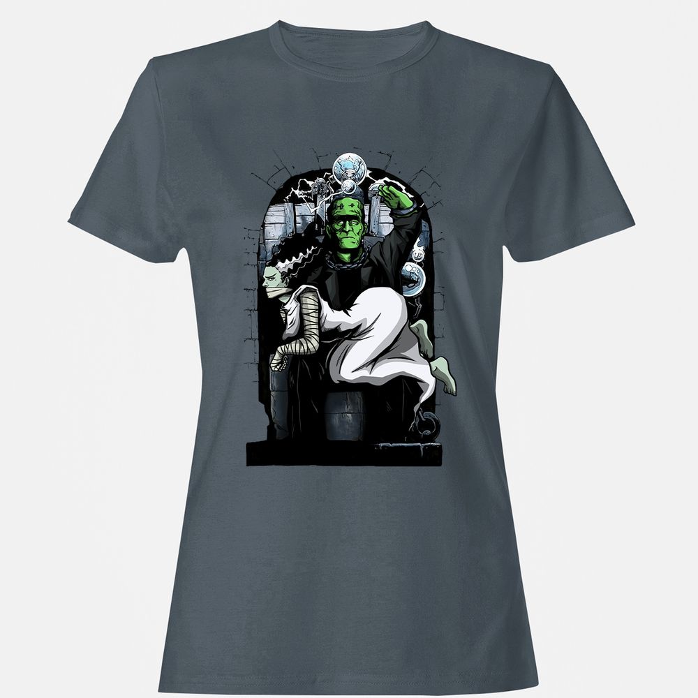 Women's T-Shirt - H6AFBV44 - Charcoal - 3