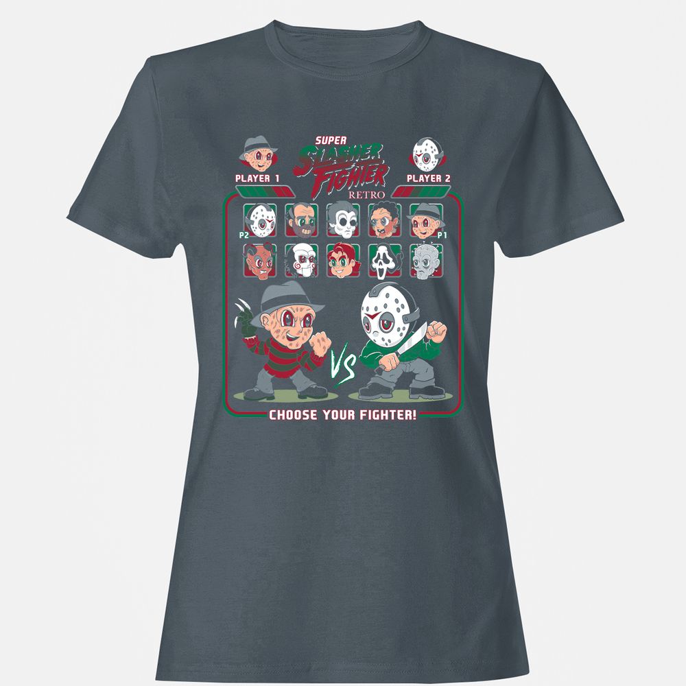 Women's T-Shirt - JG7RN8WS - Charcoal - 3