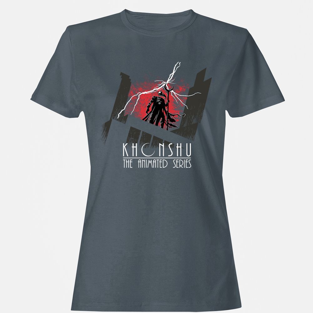 Women's T-Shirt - F6H8RUET - Charcoal - 3