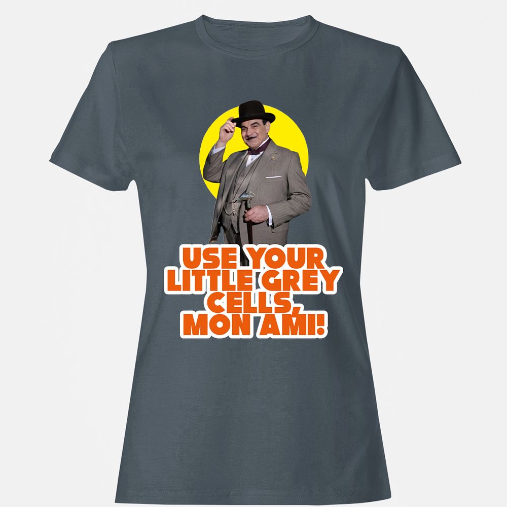 Women's T-Shirt - P5UJ7GRE - Charcoal - 3