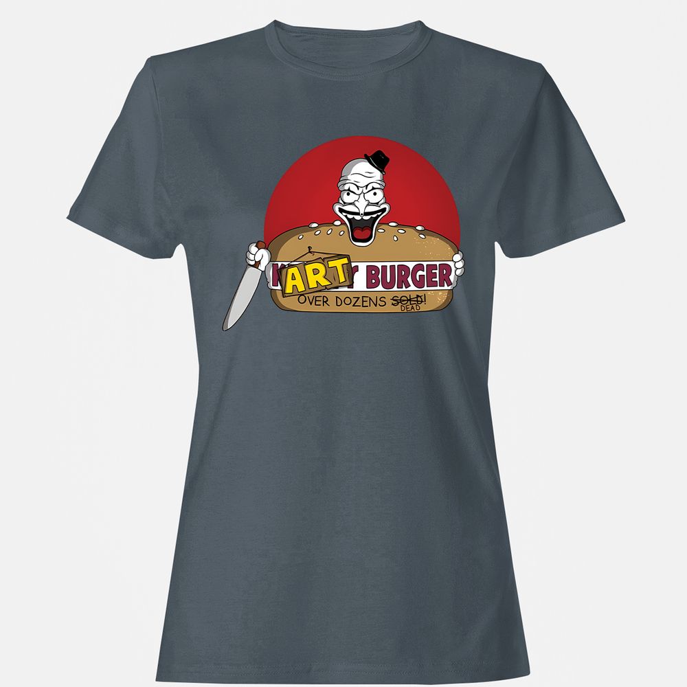 Women's T-Shirt - B1M6B4BS - Charcoal - 3