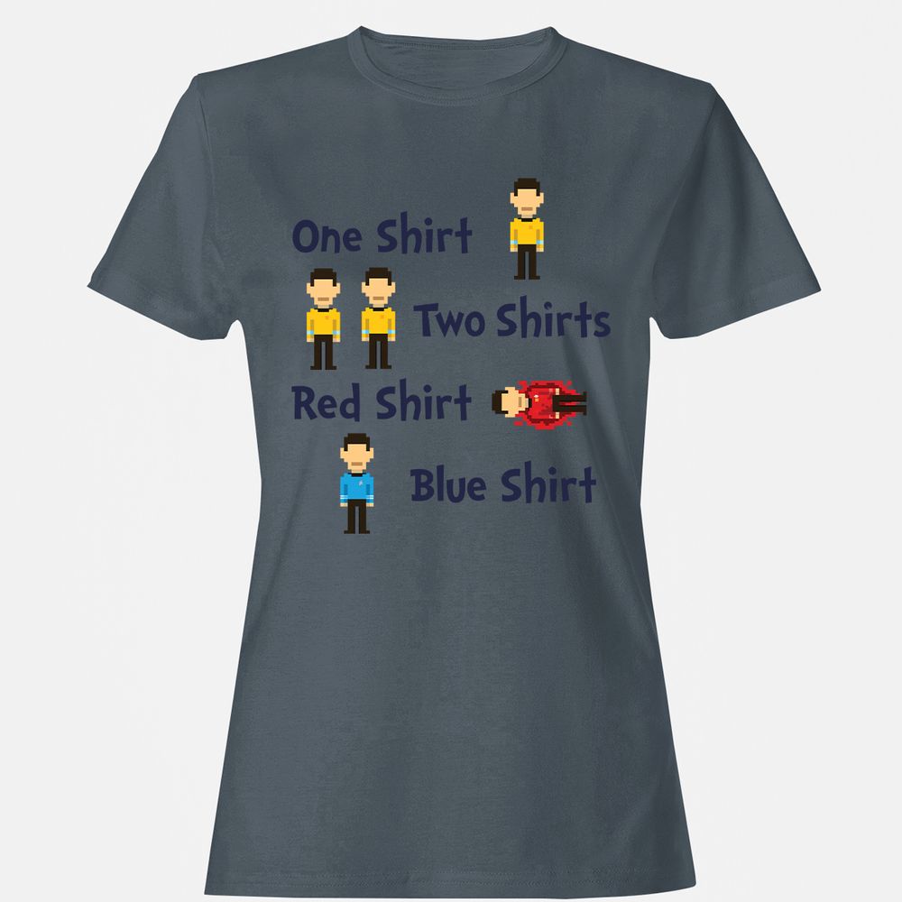 Red Shirt, Blue Shirt - Charcoal - 3