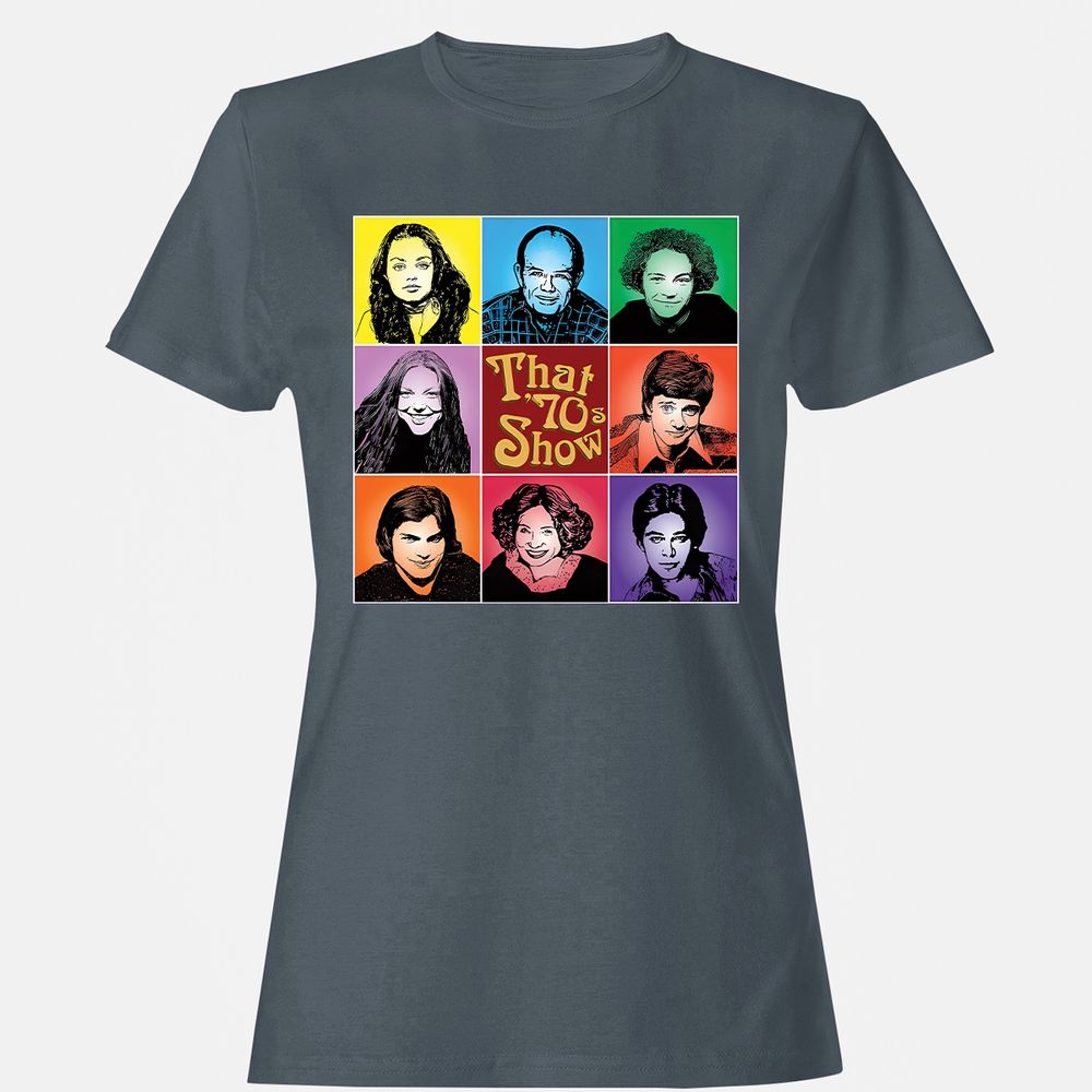 Women's T-Shirt - DP2E4FPL - Charcoal - 3
