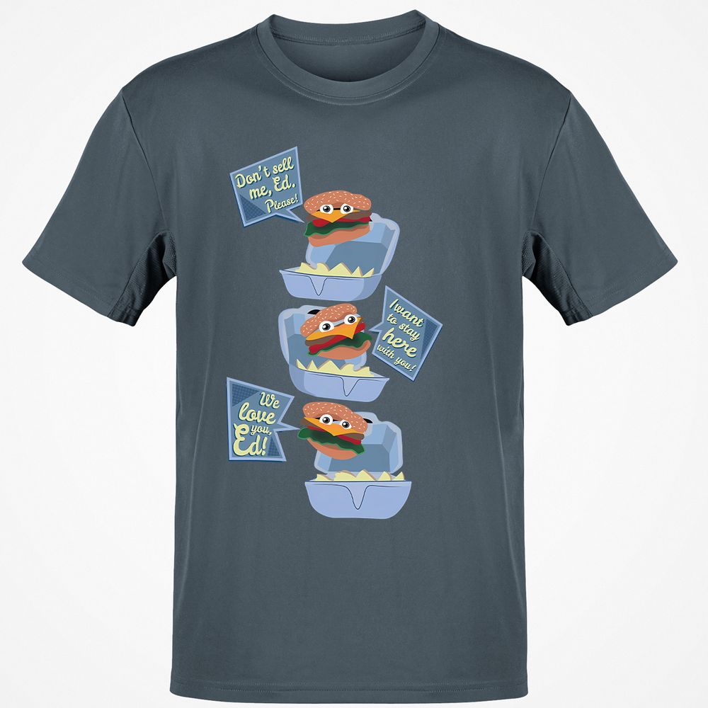 Classic Unisex T-Shirt - NE2VFACD - Charcoal - 3