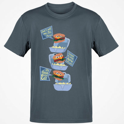 Classic Unisex T-Shirt - NE2VFACD - Charcoal - 3