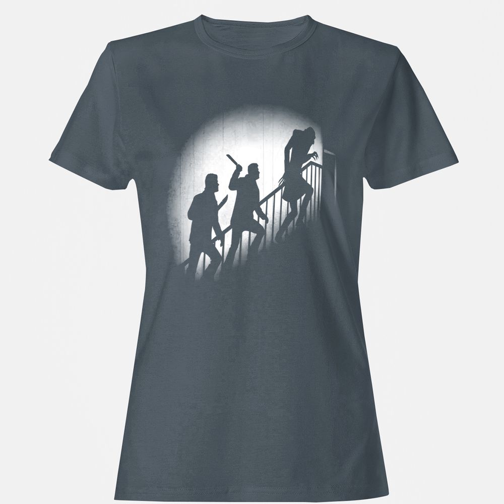 Women's T-Shirt - RE9SLX63 - Charcoal - 3