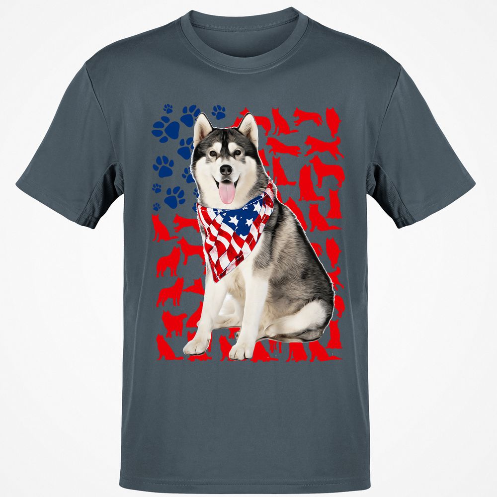 Classic Unisex T-Shirt - L12NK77Y - Charcoal - 3