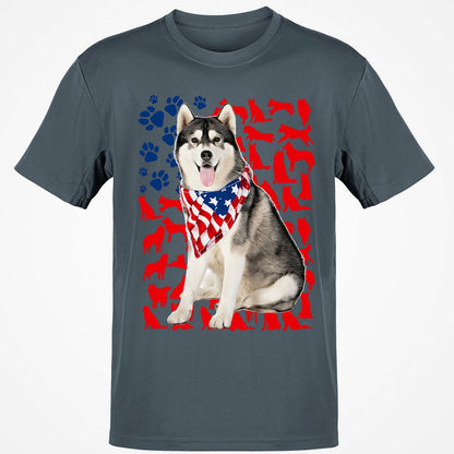 Classic Unisex T-Shirt - L12NK77Y - Charcoal - 3
