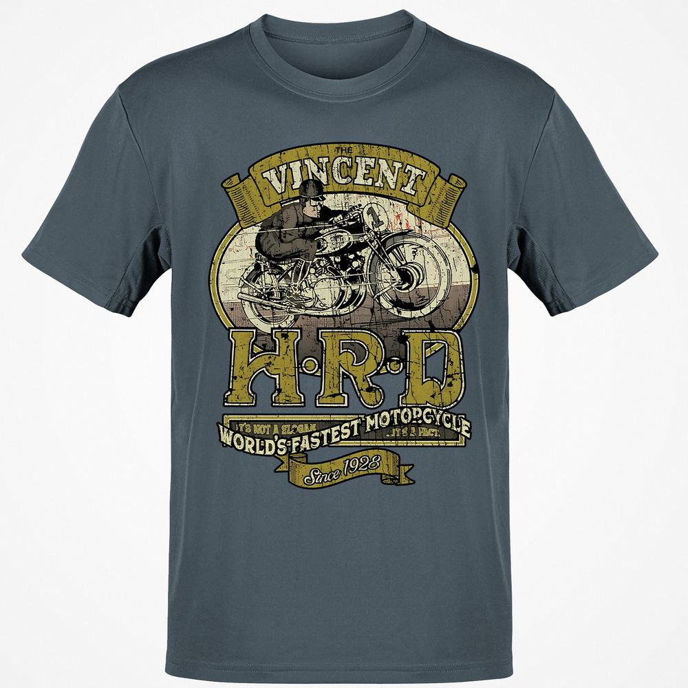 Vincent HRD Motorcycles 1928 - Charcoal - 3
