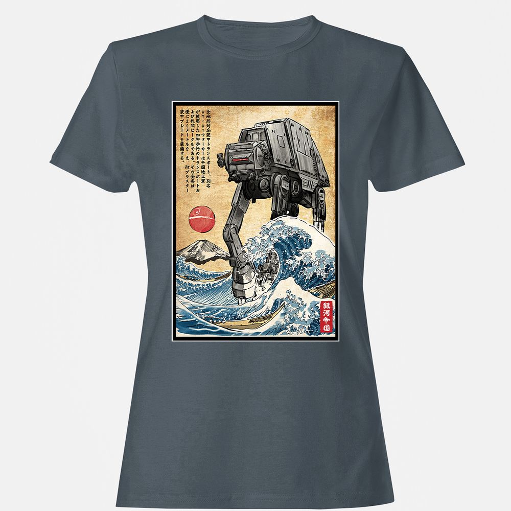 Women's T-Shirt - ACSTQM7W - Charcoal - 3