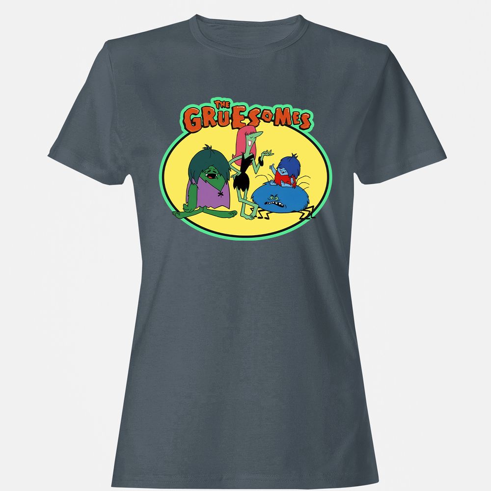 Women's T-Shirt - 8G65Y2B4 - Charcoal - 3