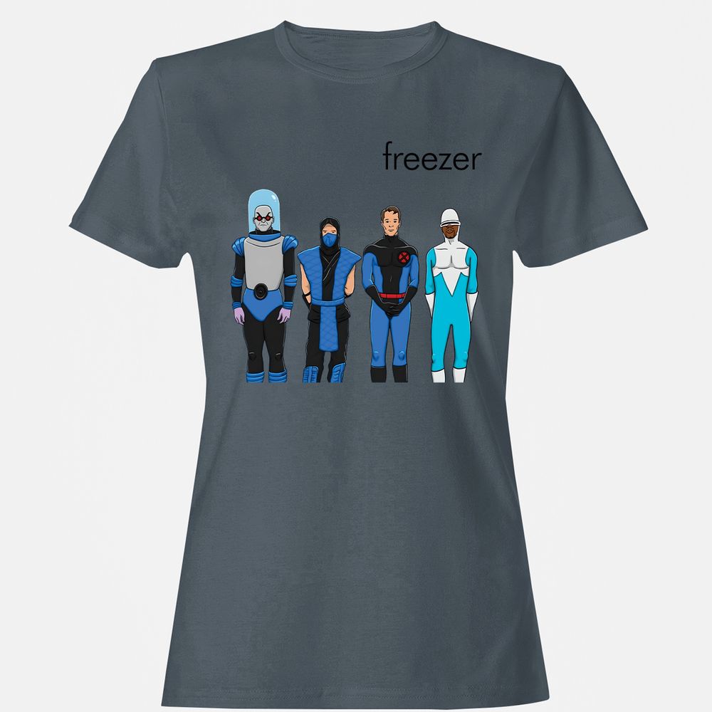 Women's T-Shirt - QSCT6XPG - Charcoal - 3