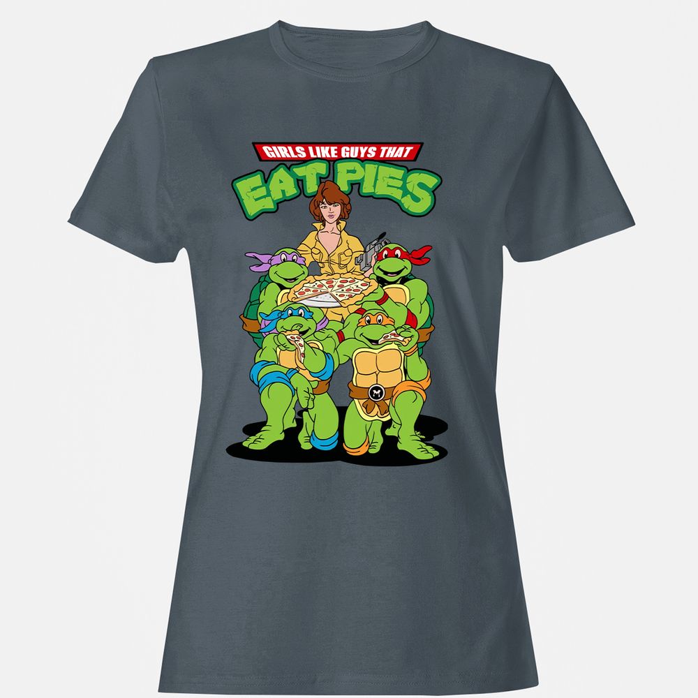 Women's T-Shirt - M7AZCUQZ - Charcoal - 3