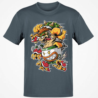Classic Unisex T-Shirt - RTEEBDTY - Charcoal - 3