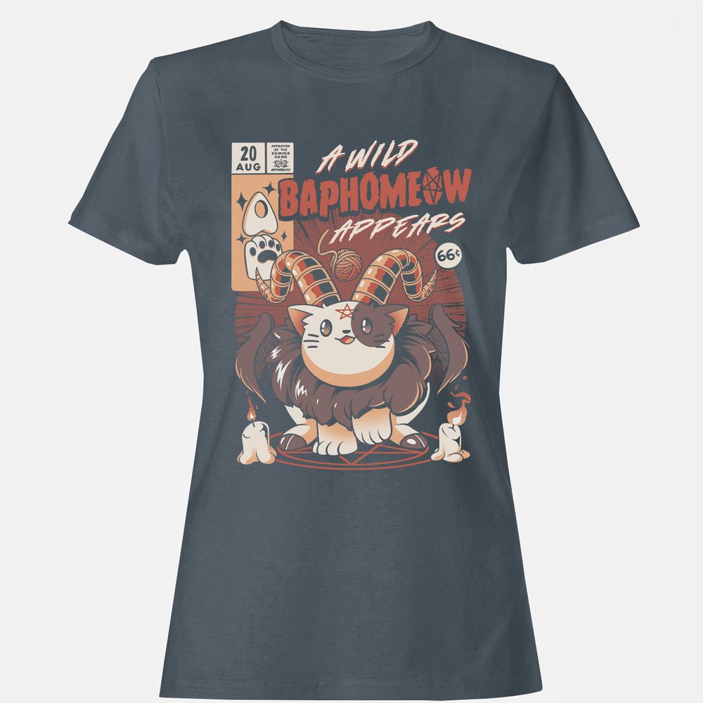 Women's T-Shirt - 14YE5R28 - Charcoal - 3