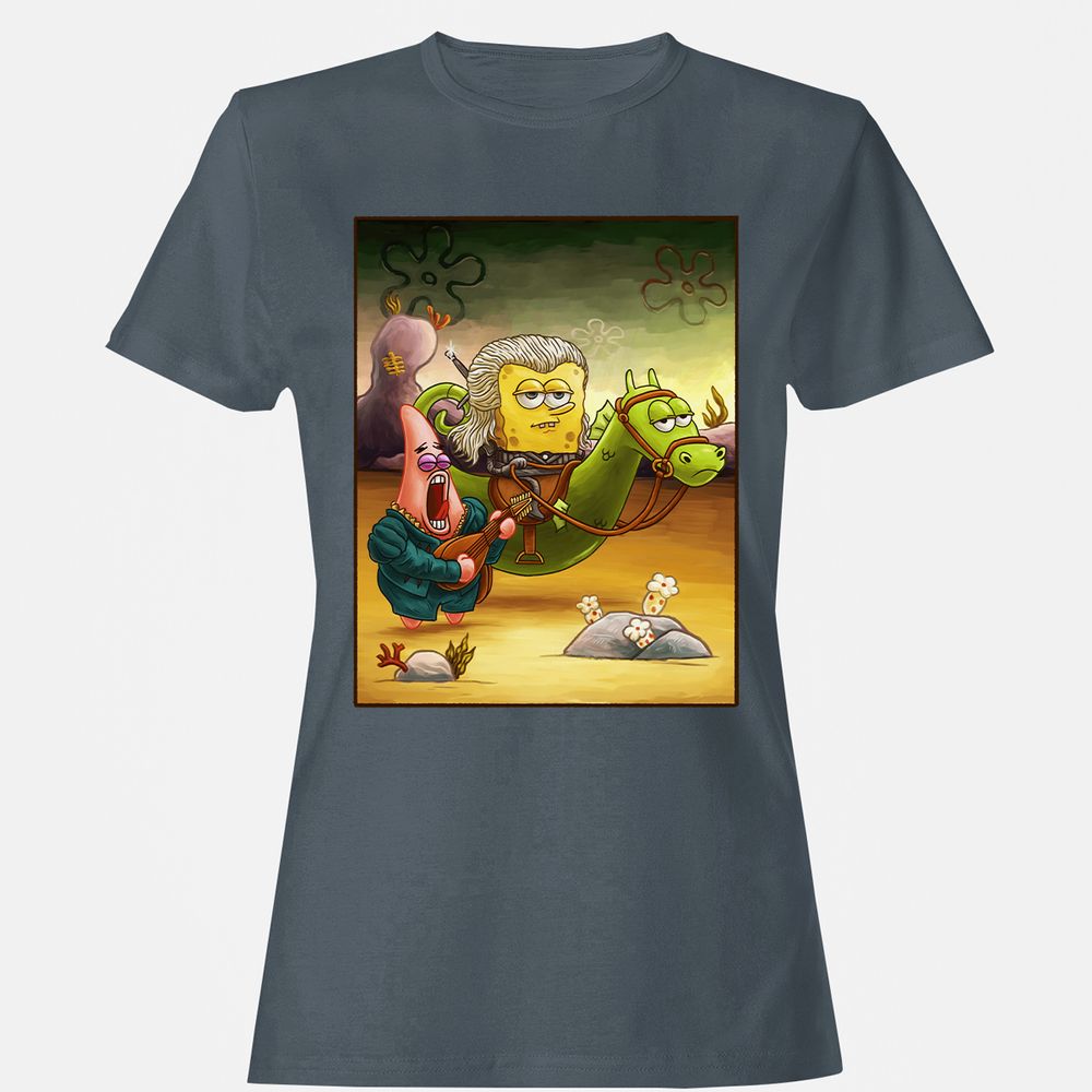 Women's T-Shirt - UQF186YL - Charcoal - 3