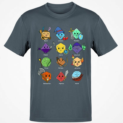 Classic Unisex T-Shirt - 6VY3QK35 - Charcoal - 3