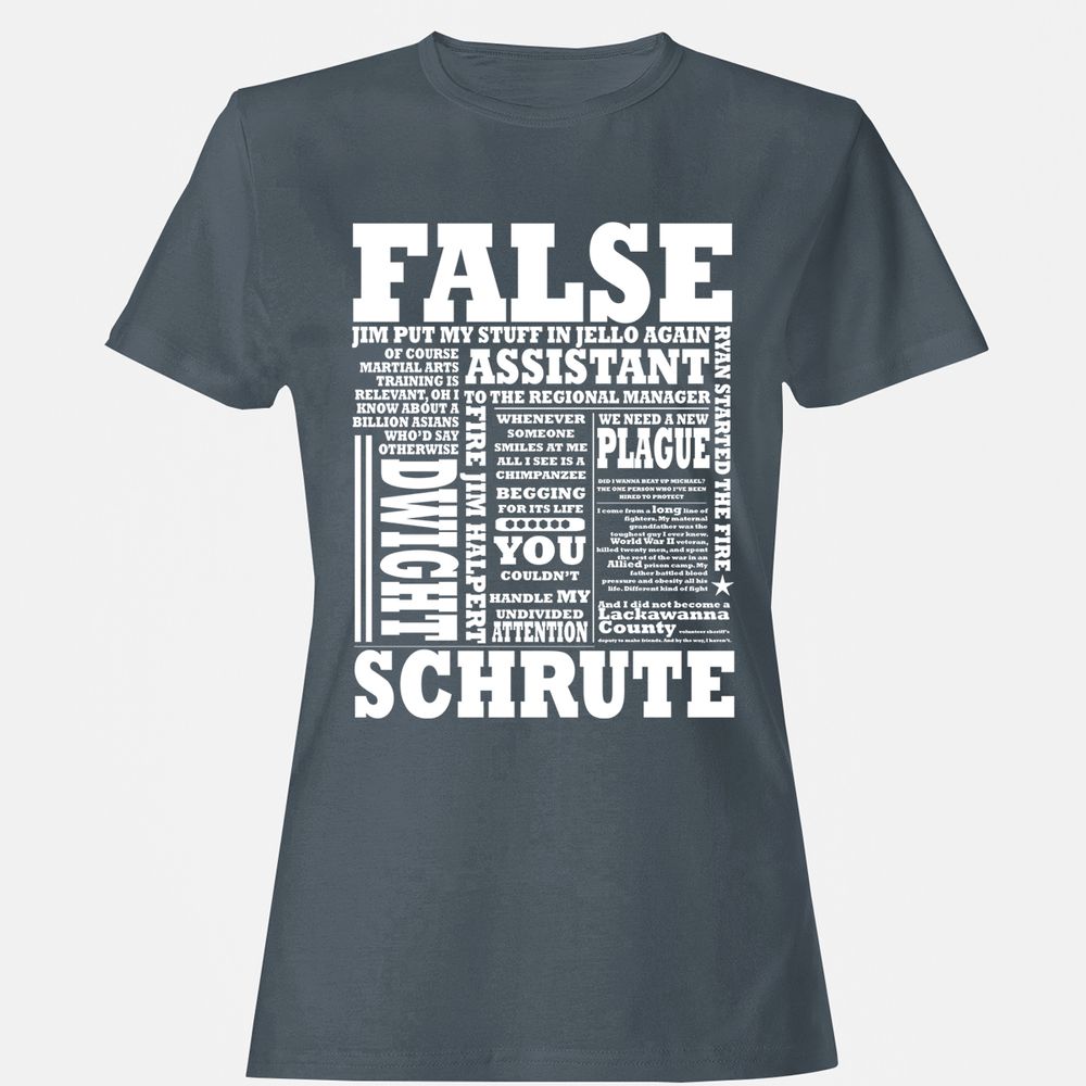 Women's T-Shirt - NEYKQ3CS - Charcoal - 3