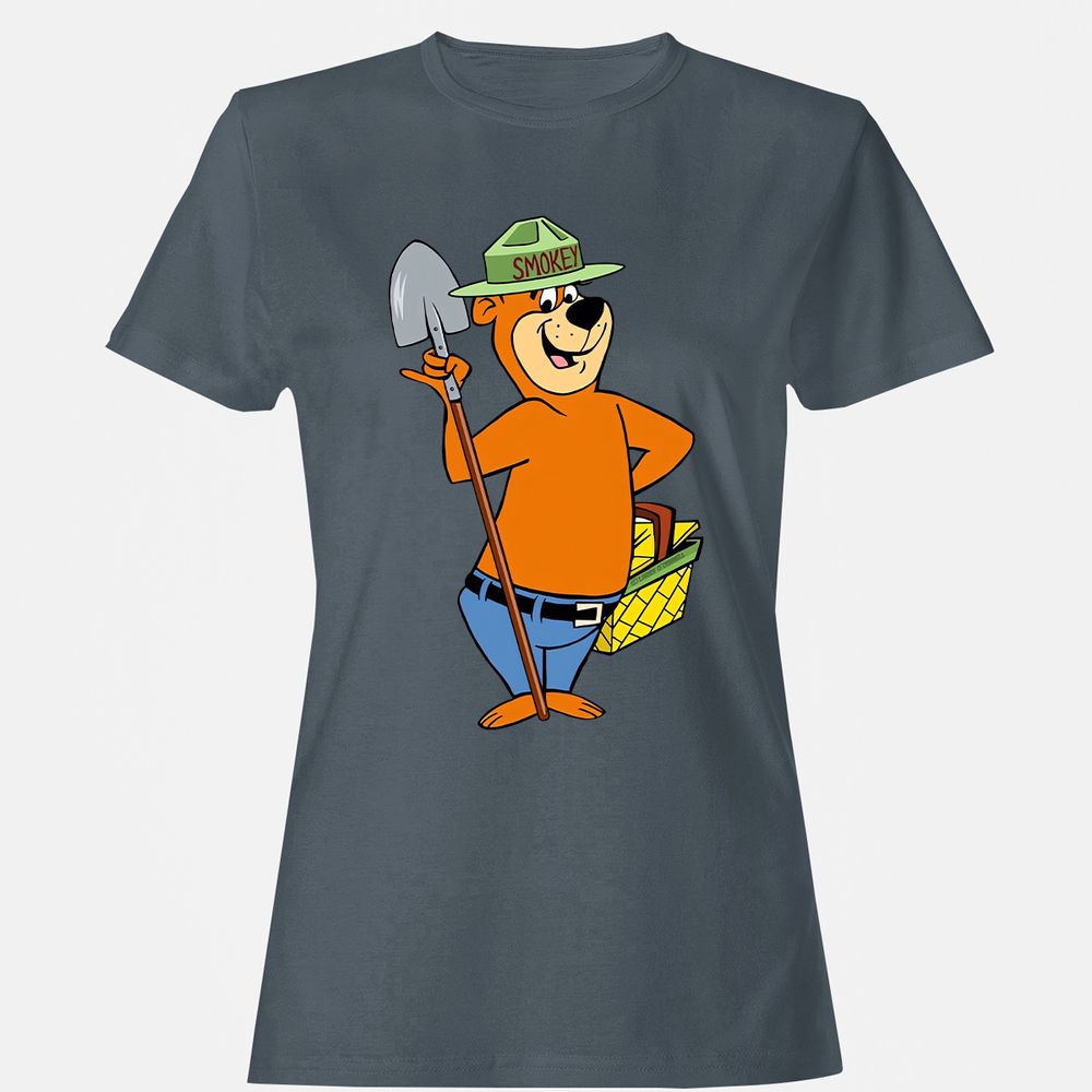 Women's T-Shirt - 4VXL26EA - Charcoal - 3