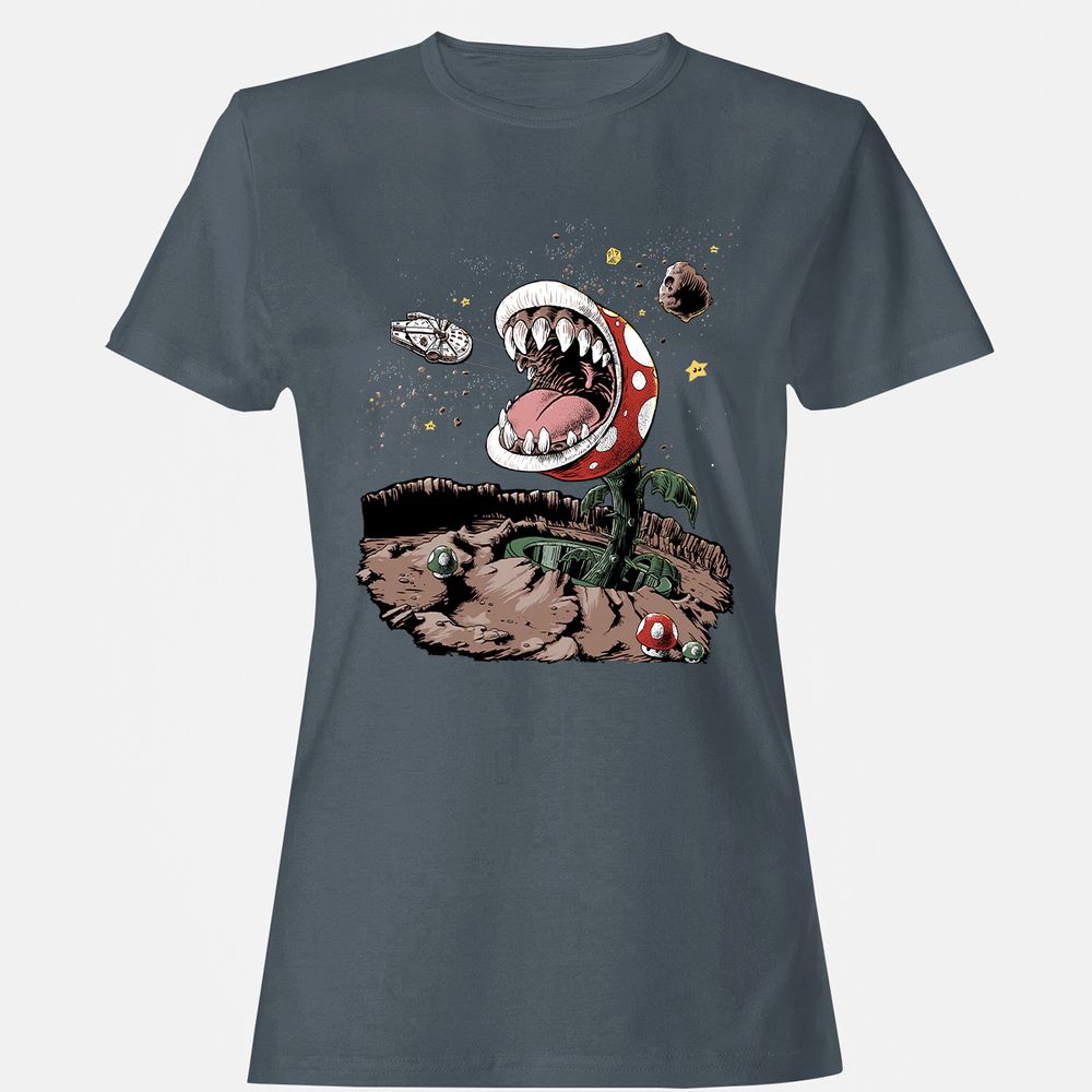 Women's T-Shirt - ULXCPYZP - Charcoal - 3