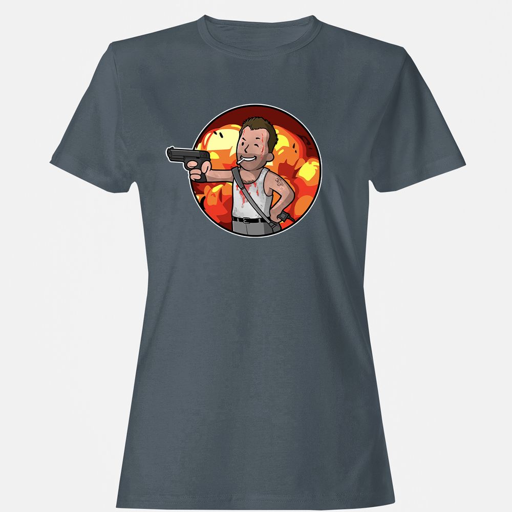 Women's T-Shirt - VV98VKRG - Charcoal - 3