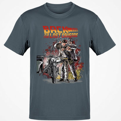 Classic Unisex T-Shirt - QBKQ932X - Charcoal - 3