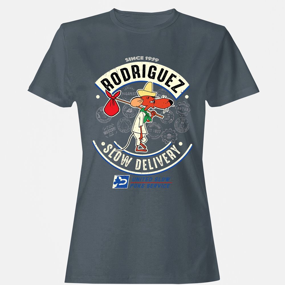 Women's T-Shirt - S36XDWY7 - Charcoal - 3
