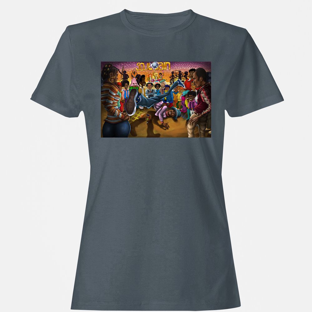 Women's T-Shirt - KTSTEX57 - Charcoal - 3