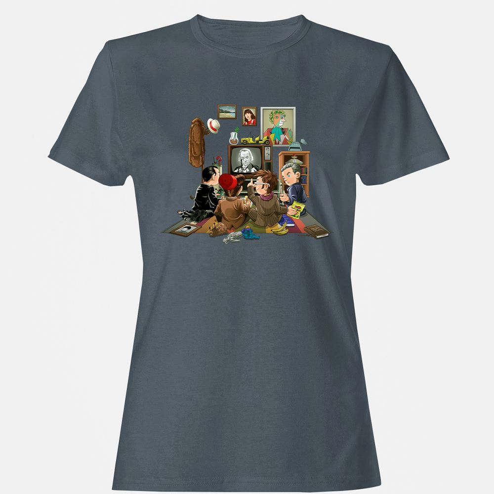 Women's T-Shirt - RY227562 - Charcoal - 3