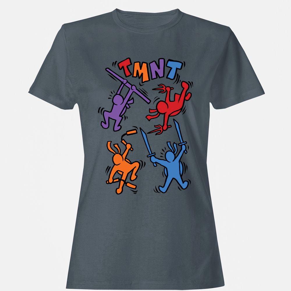 Women's T-Shirt - 4RBA75EJ - Charcoal - 3