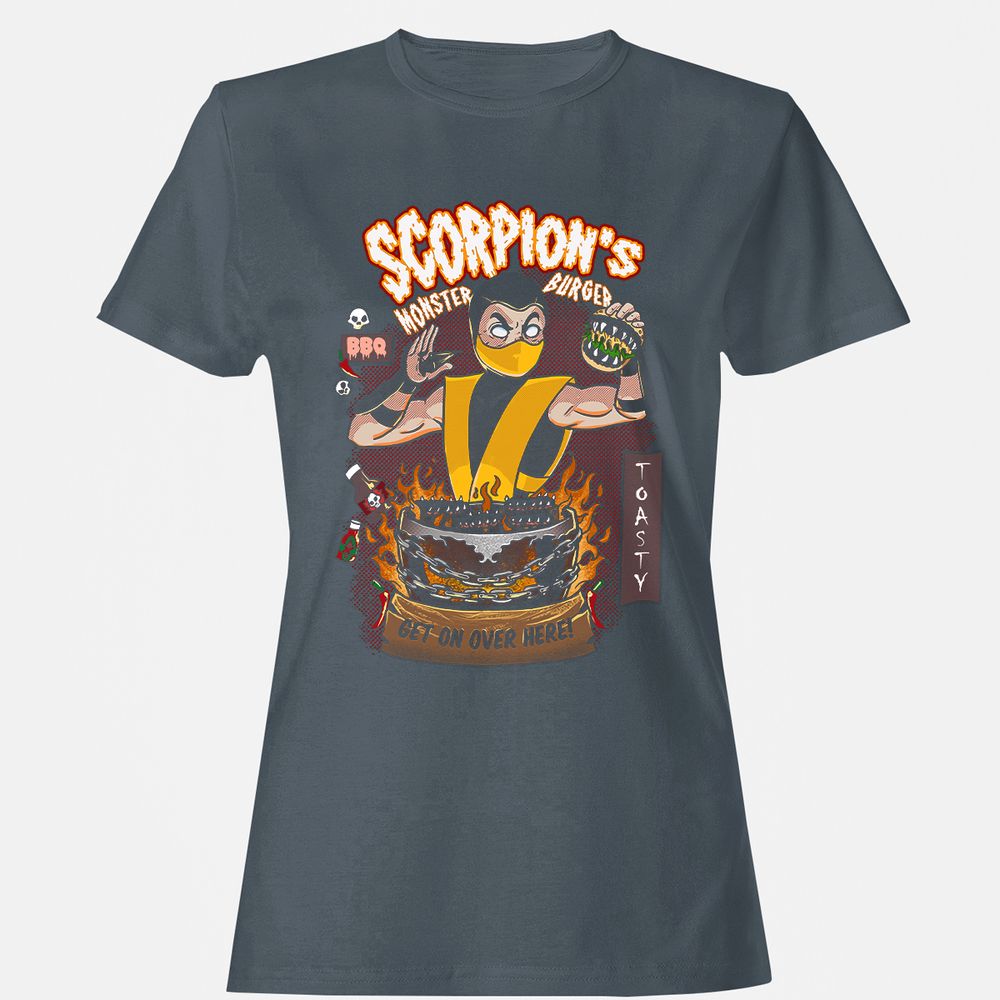 Women's T-Shirt - XH5H48FP - Charcoal - 3