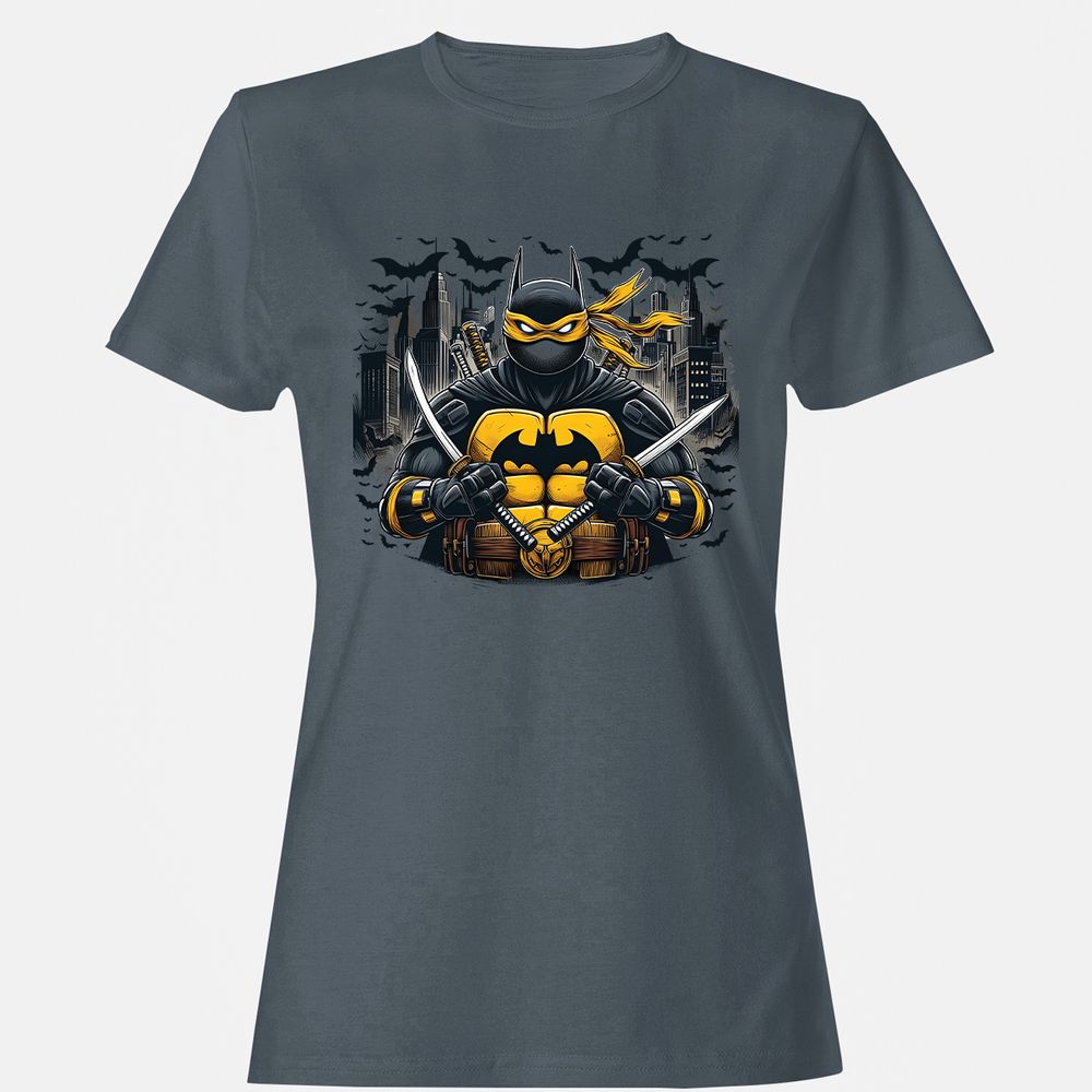 Women's T-Shirt - 9D3DSGEQ - Charcoal - 3
