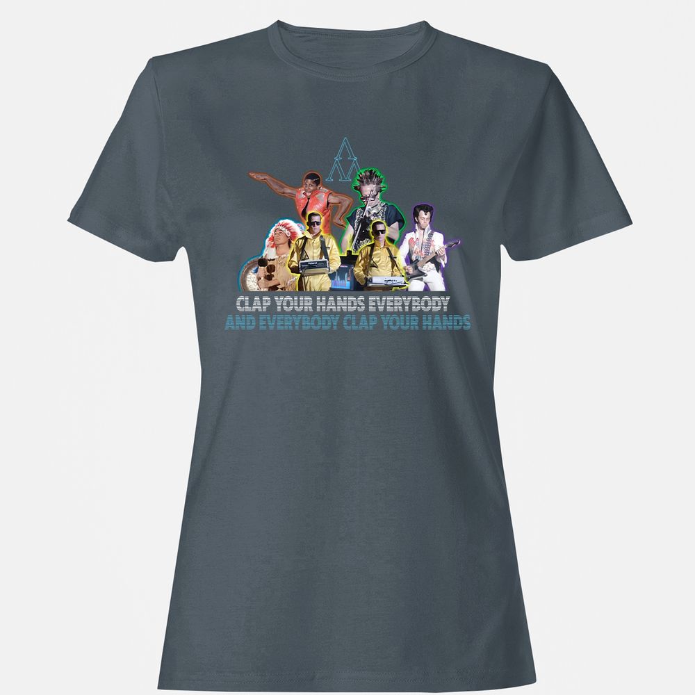 Women's T-Shirt - 362W3QHZ - Charcoal - 3