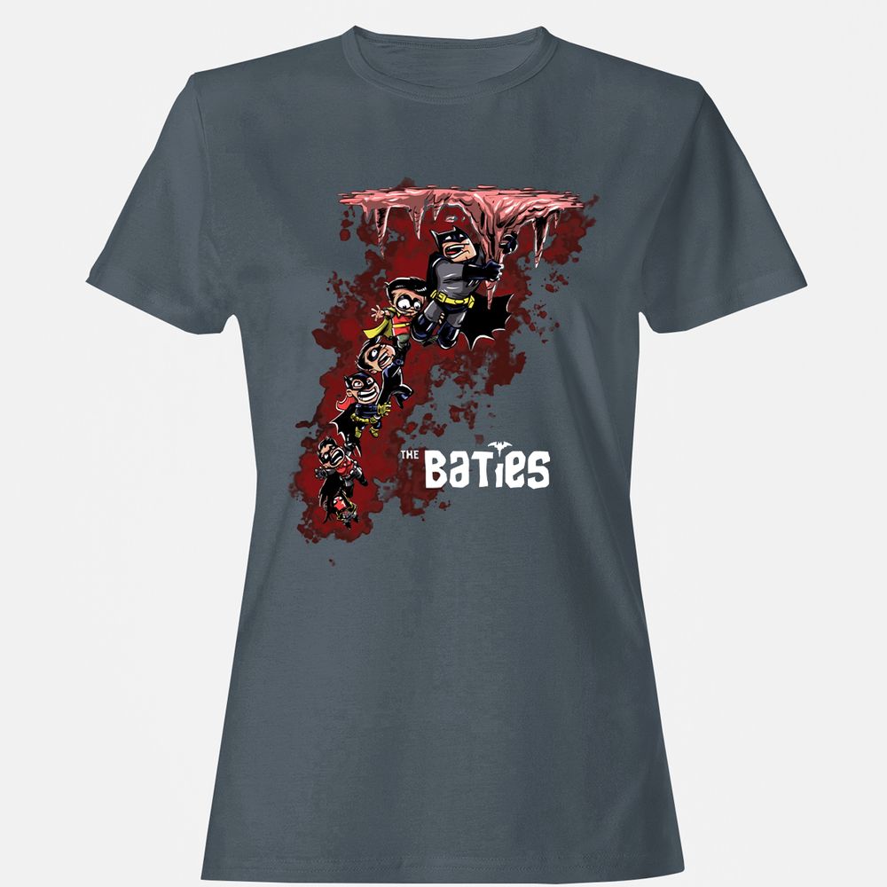 Women's T-Shirt - SZMLY9FP - Charcoal - 3