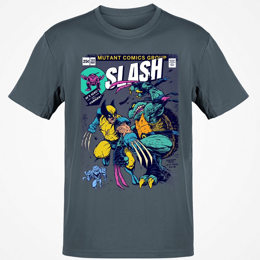 Classic Unisex T-Shirt - V4Z3Z9WV - Charcoal - 3