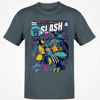 Classic Unisex T-Shirt - V4Z3Z9WV - Charcoal - 3