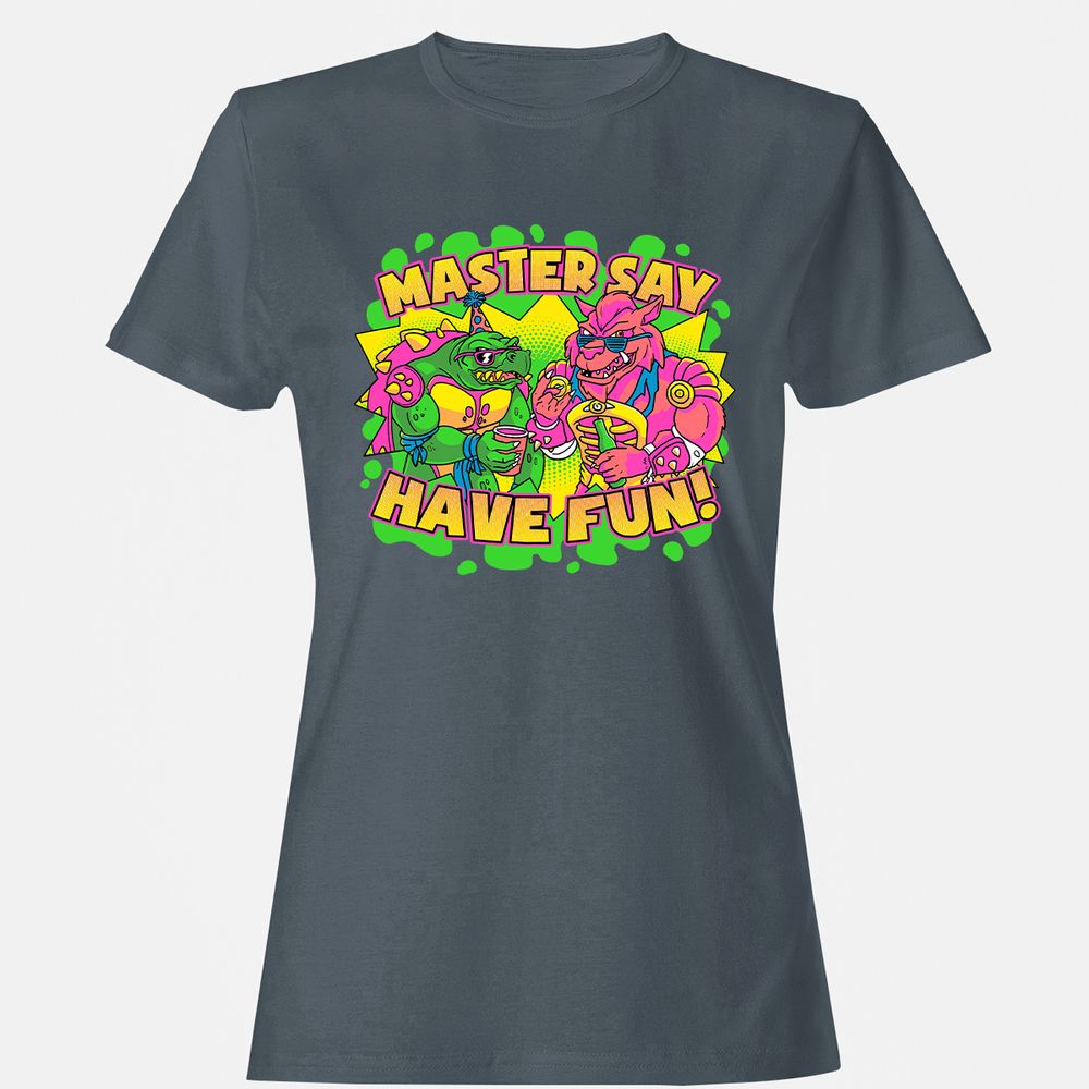 Women's T-Shirt - QCKKSWMU - Charcoal - 3