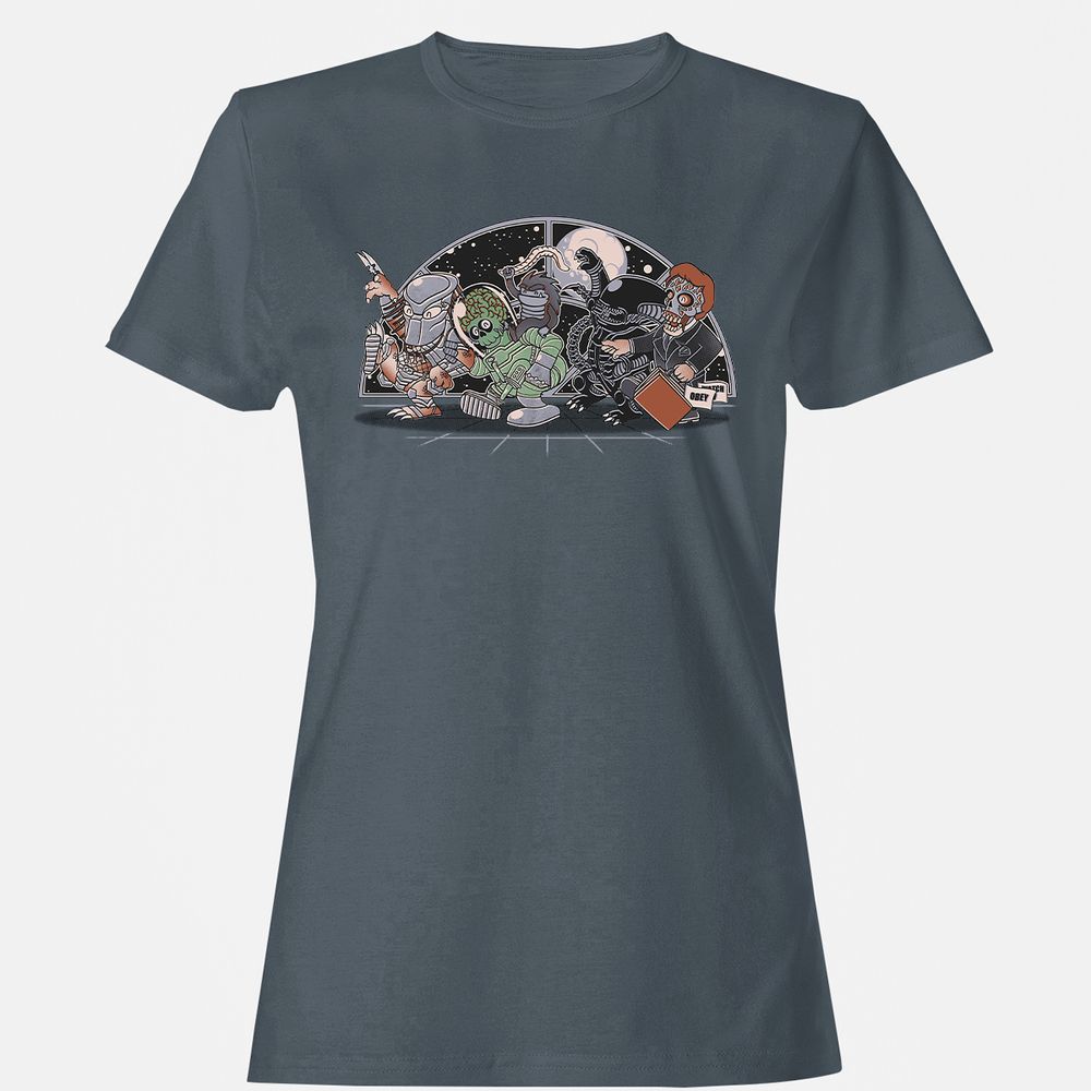 Women's T-Shirt - 9YGCK5D7 - Charcoal - 3